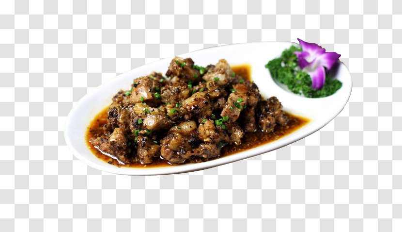 Romeritos Chinese Cuisine Steaming - Meat - Soy Sauce Steamed Child Row Transparent PNG