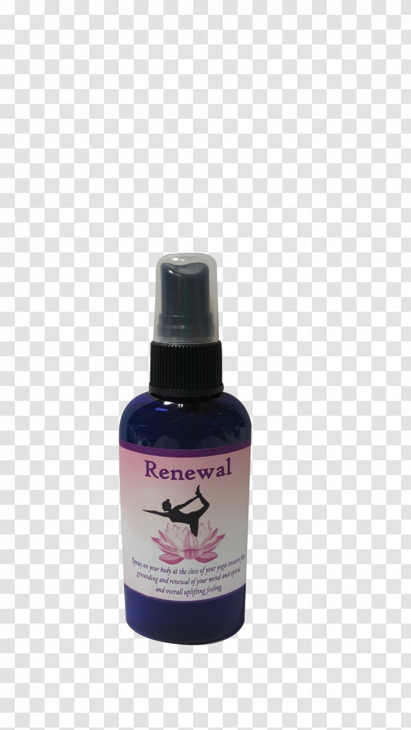 Violet Purple Liquid Blue RENEWal Yoga - Spray - Aromatherapy Transparent PNG
