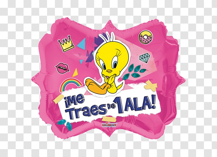 Tweety Me Traes De Un Ala Looney Tunes Love 0 - Party Supply - Abuelo Banner Transparent PNG
