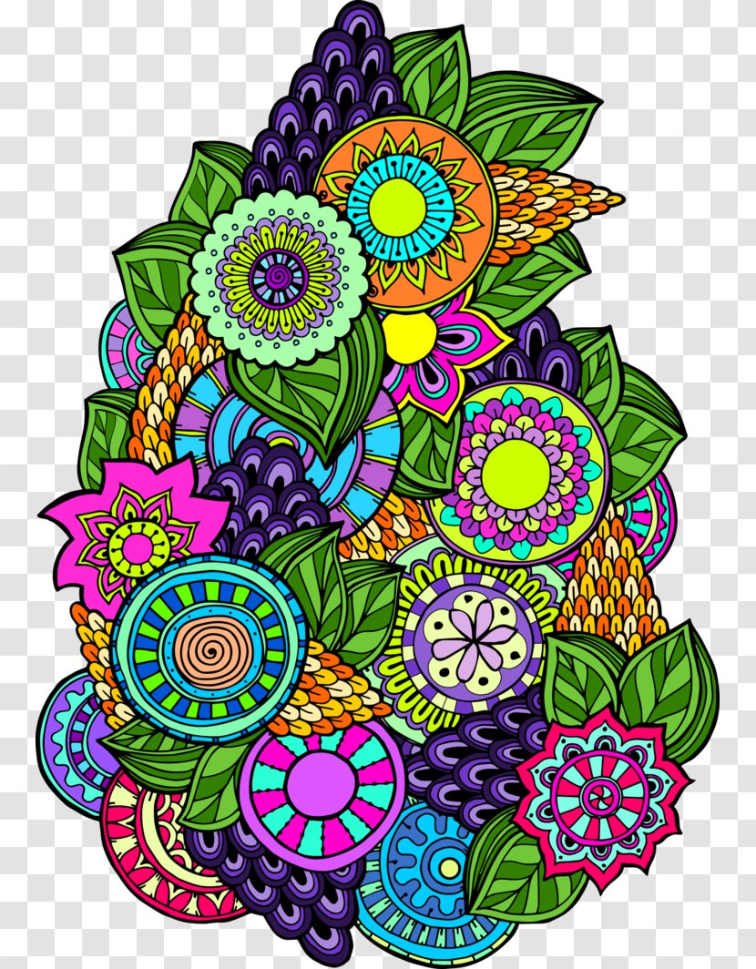 Art Floral Design Color Drawing - Floristry - Zen Transparent PNG