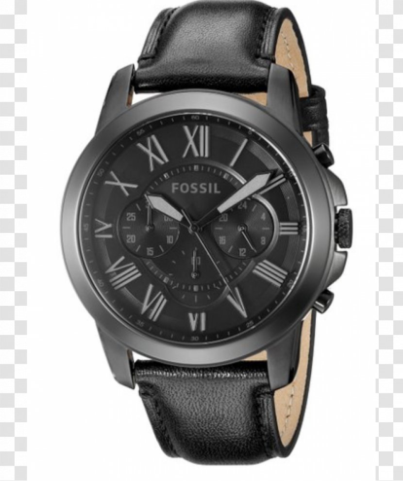 Fossil Group Grant Chronograph Watch Jewellery - Strap Transparent PNG