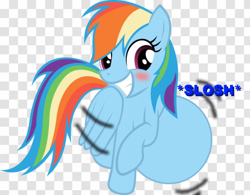 Rainbow Dash Horse Clip Art - Flower - Pony Vore Transparent PNG