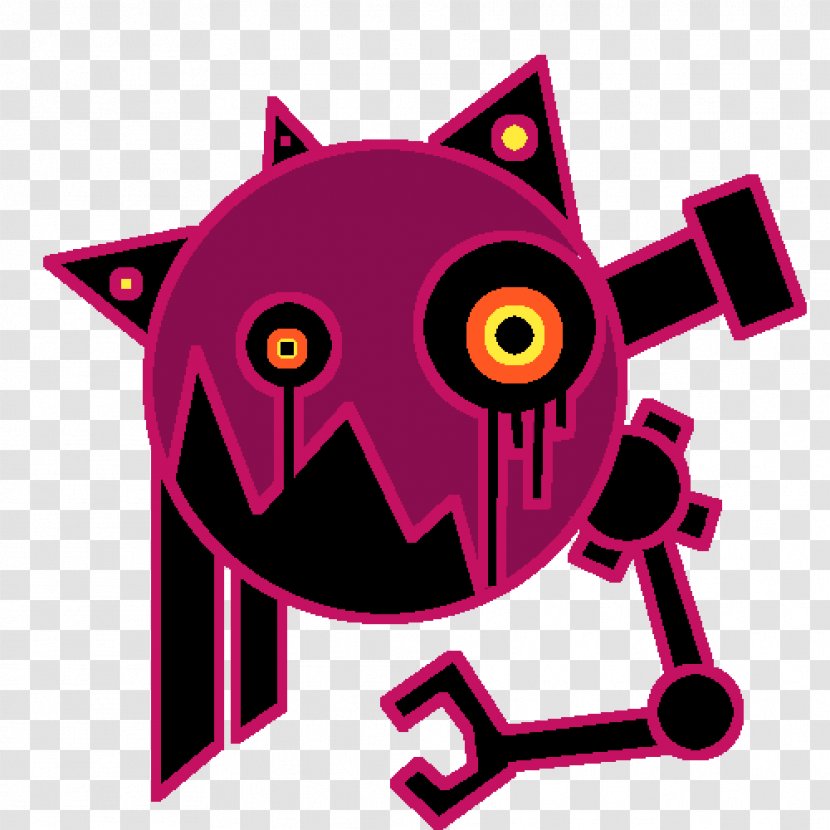 Cat Clip Art Illustration Logo Character - Magenta Transparent PNG