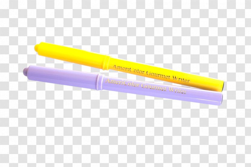 Pens - Yellow Purple Transparent PNG