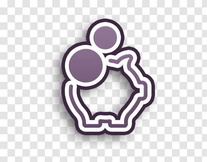 Save Icon Piggy Bank Business Set - Finger - Logo Transparent PNG