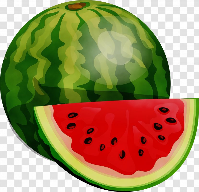 Watermelon Cartoon - Seedless Fruit - Plant Transparent PNG