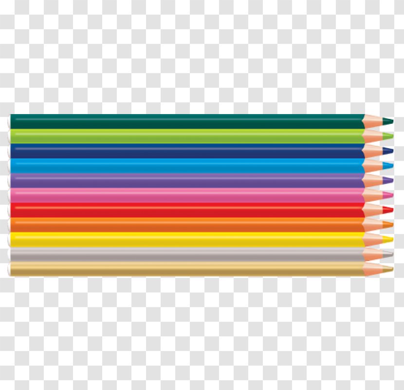 Colored Pencil Paper Drawing Transparent PNG