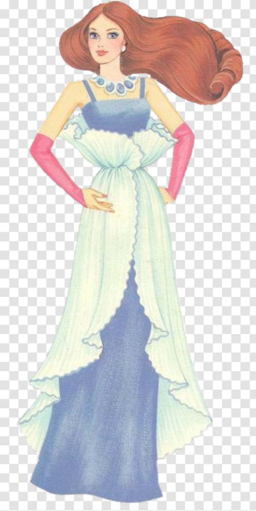 Centerblog Ken Barbie Costume Design Gown - Watercolor - Flower Transparent PNG