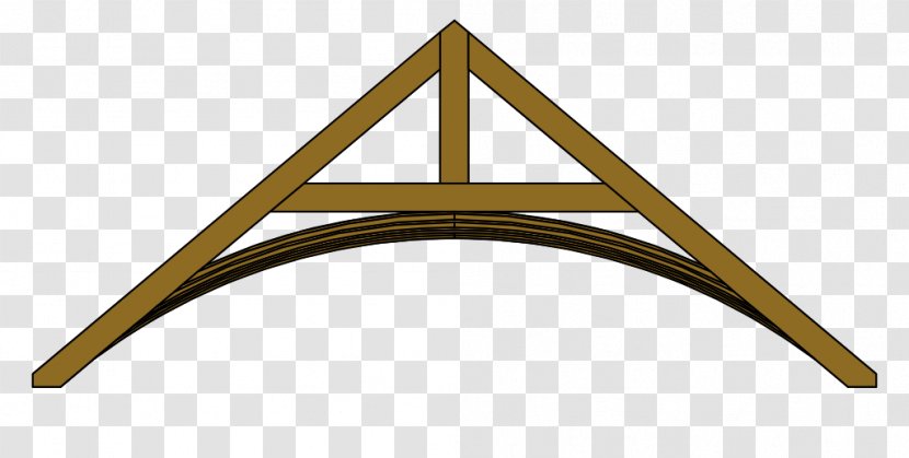 Timber Roof Truss Design Pitched - Structure Transparent PNG