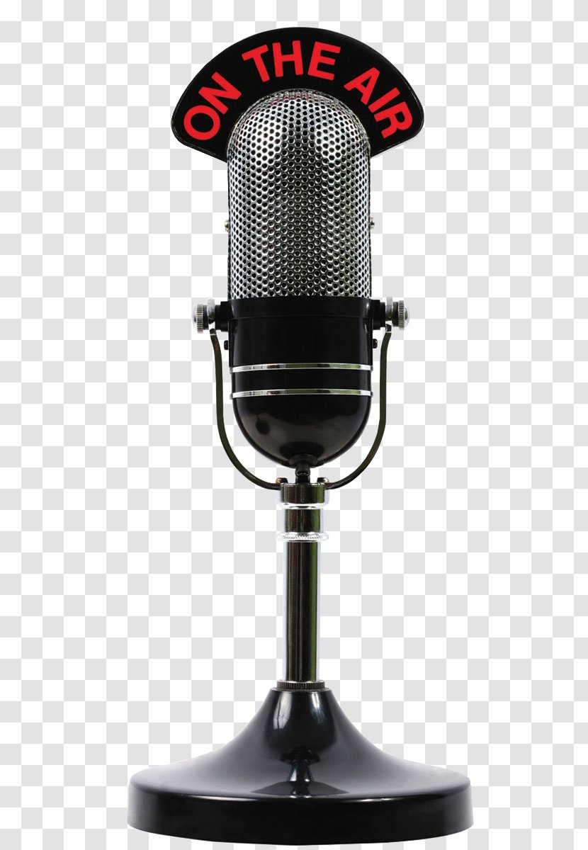 Microphone Golden Age Of Radio Antique Broadcasting - Stock Photography Transparent PNG