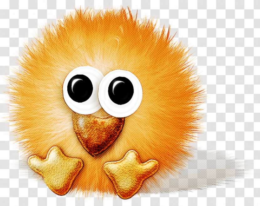 Cartoon Yellow Snout Smile Animation - Bird Transparent PNG