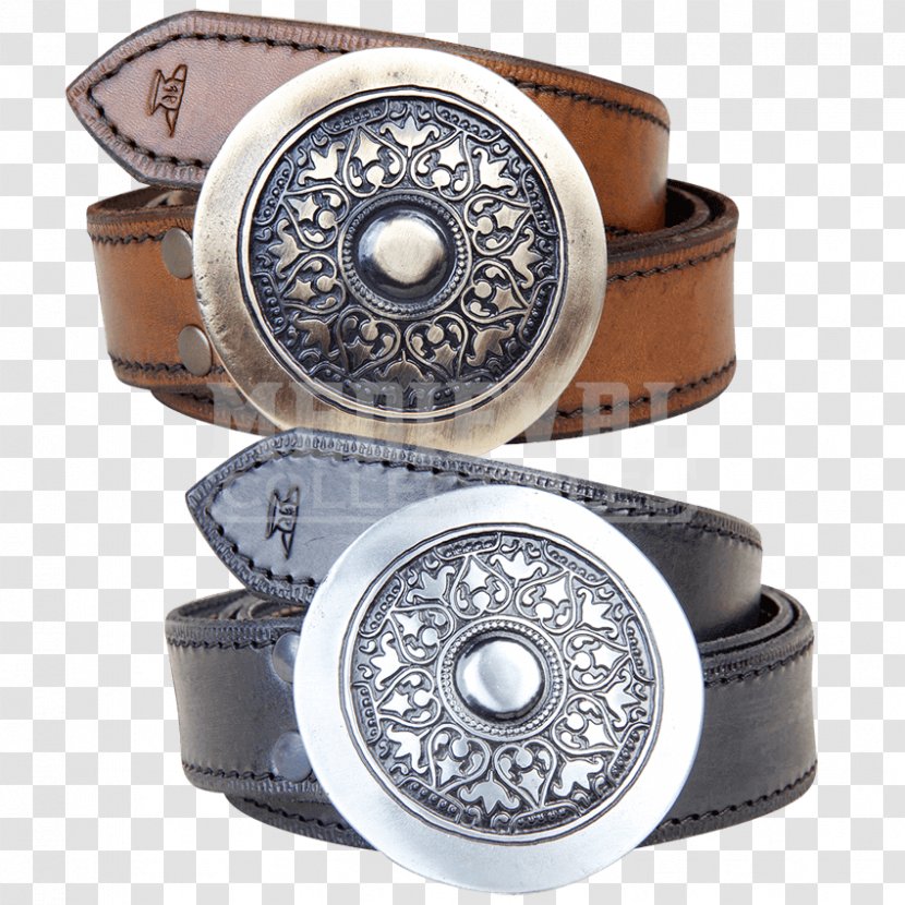 Belt Buckles Strap Leather - Fashion Accessory - Medieval Shield Transparent PNG