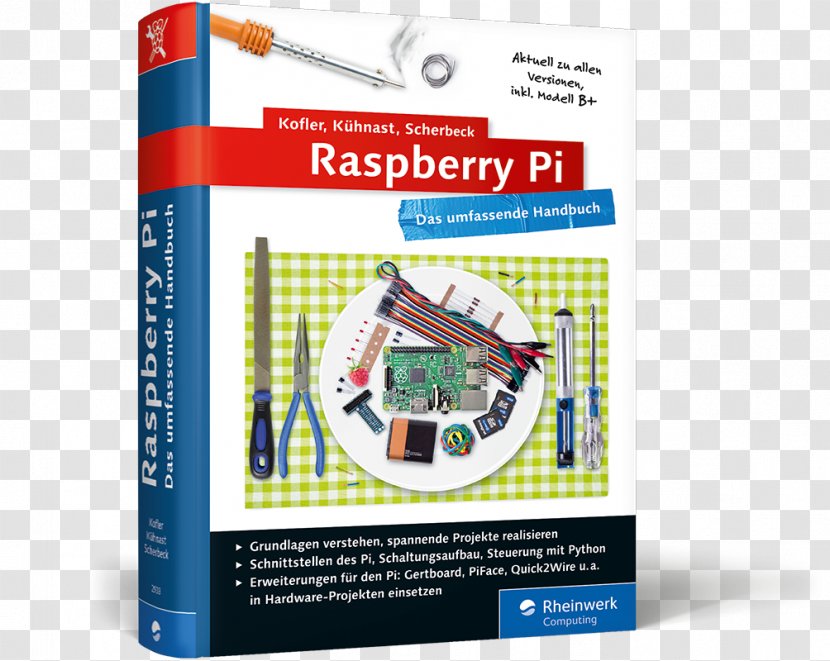 Raspberry Pi: Das Umfassende Handbuch Book Computer Software Rheinwerk Verlag Transparent PNG