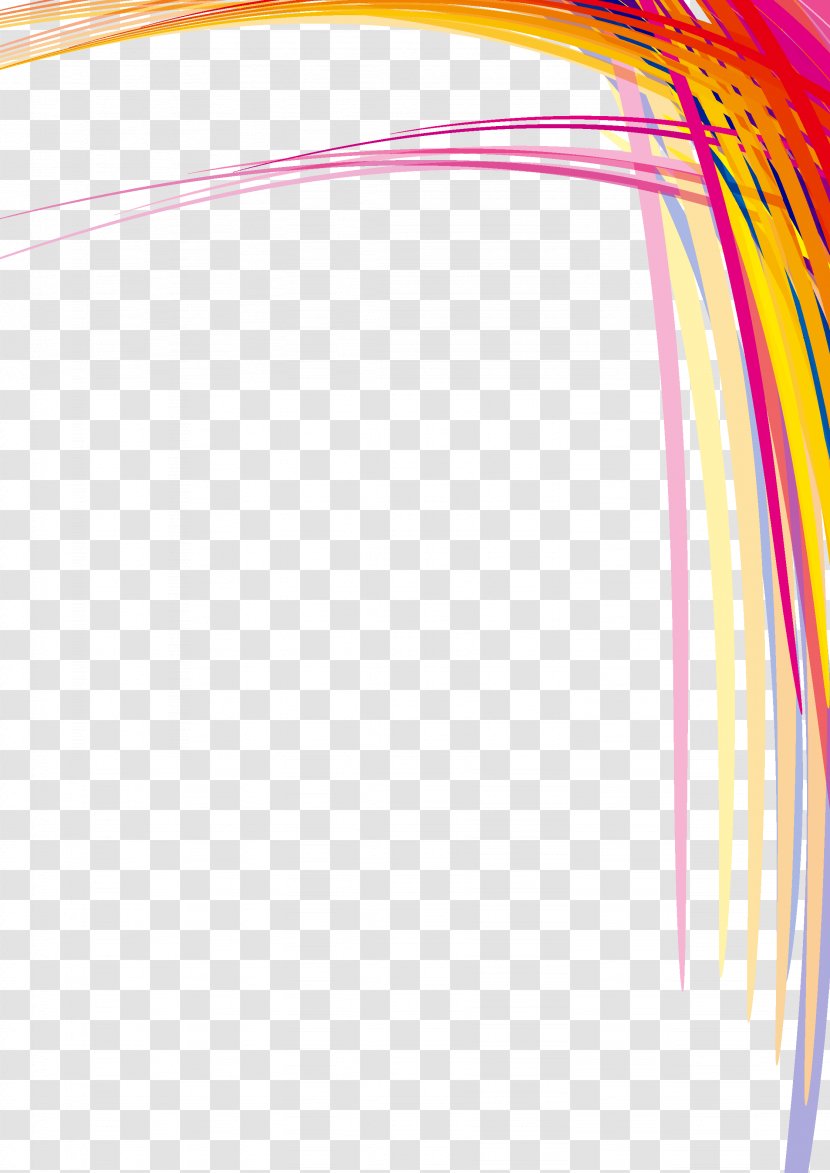 Textile Angle Template Pattern - Point - Colorful Stripes Transparent PNG