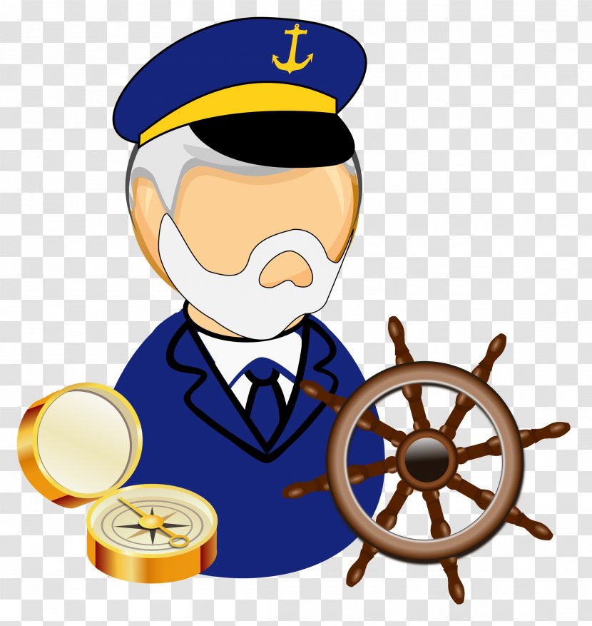 Sea Captain Clip Art - Sailor Transparent PNG