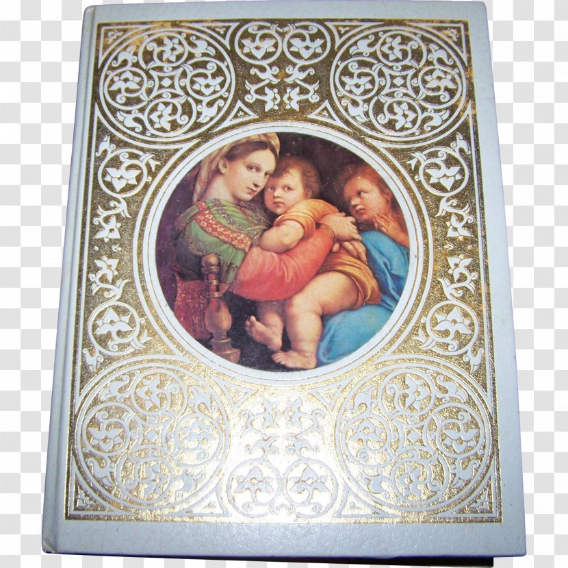 Madonna Della Seggiola A Small Child's Bible Painting Painter - Holy Transparent PNG