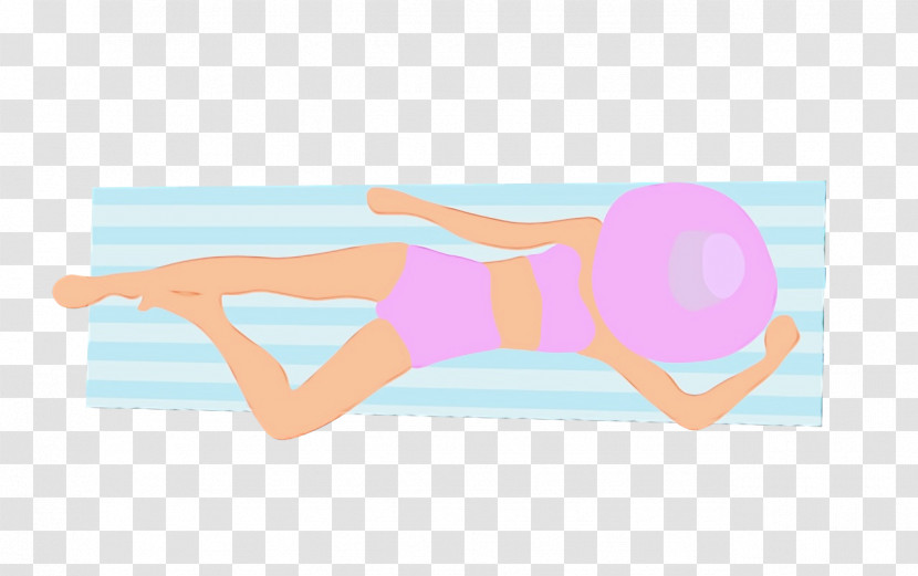 Yoga Mat Cartoon Logo Joint Meter Transparent PNG