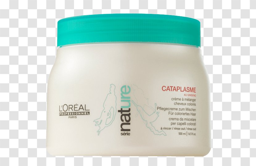 L'Oreal Professionnel Nature Serie Cream Milliliter Product Hair - Ounce - Gingseng Transparent PNG