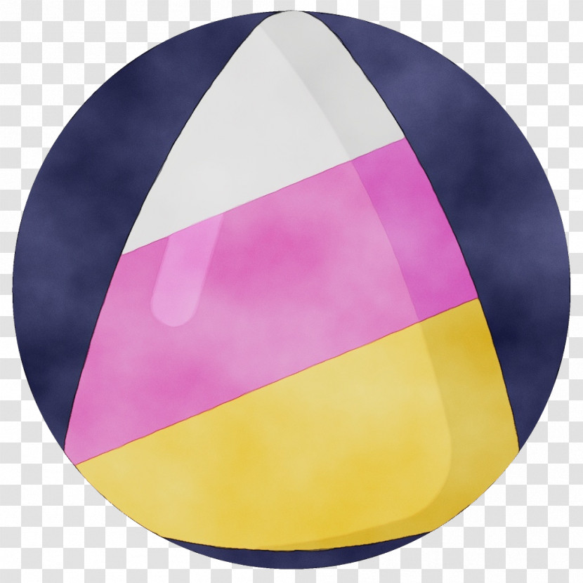 Yellow Purple Pink Violet Plate Transparent PNG