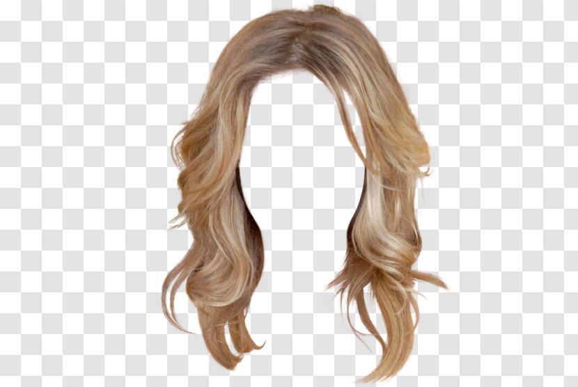 Hairstyle Wig - Blond - Hair Transparent PNG