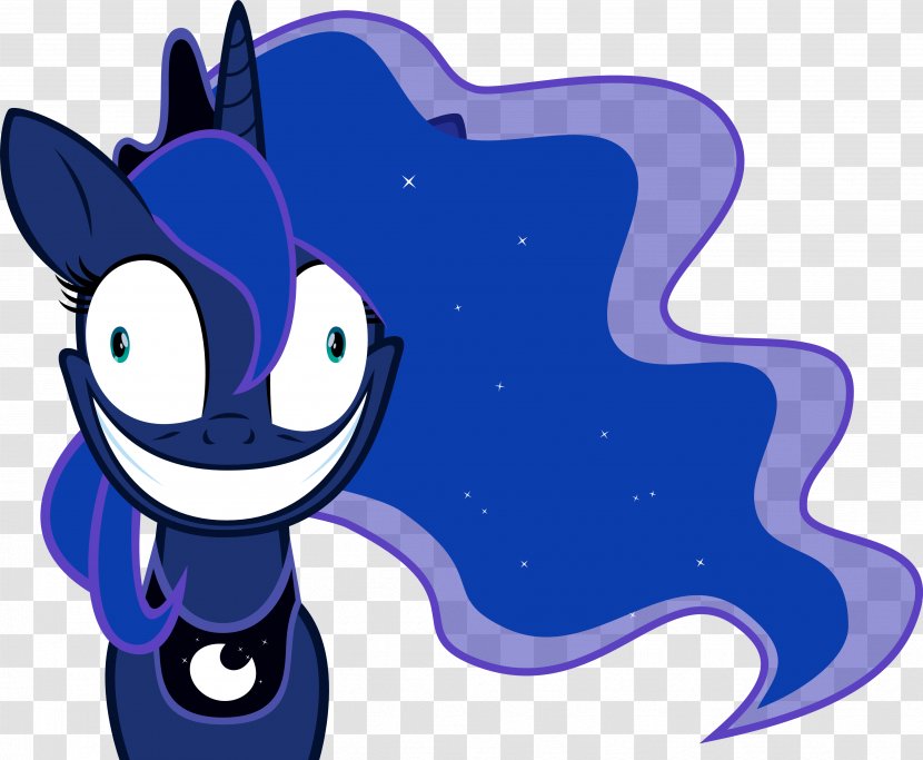 Princess Luna Pony Twilight Sparkle Celestia Fluttershy - Vertebrate Transparent PNG