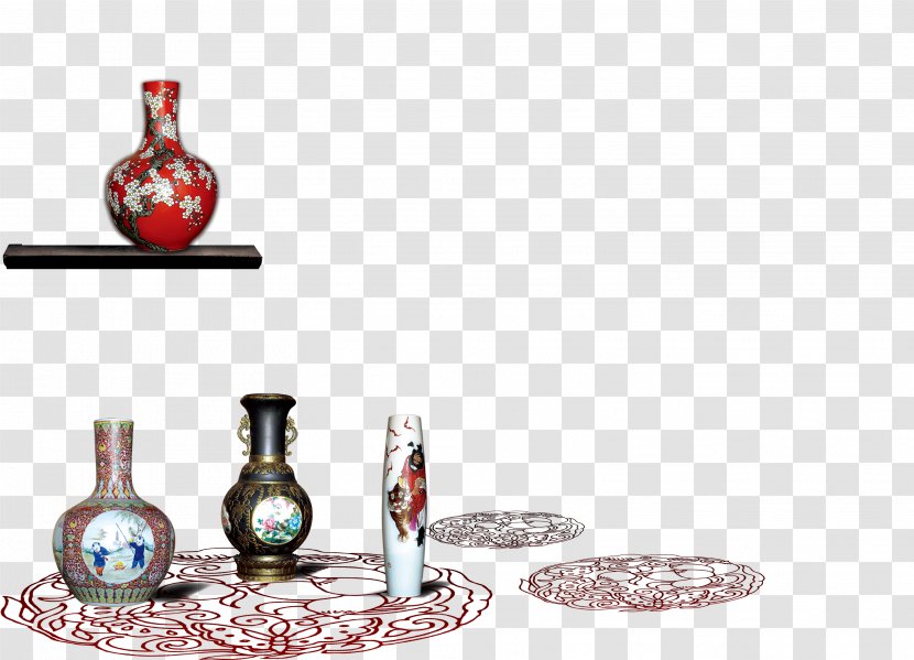 Glass Bottle Ceramic Vase - Drinkware - Ancient Wine Making Craft Transparent PNG