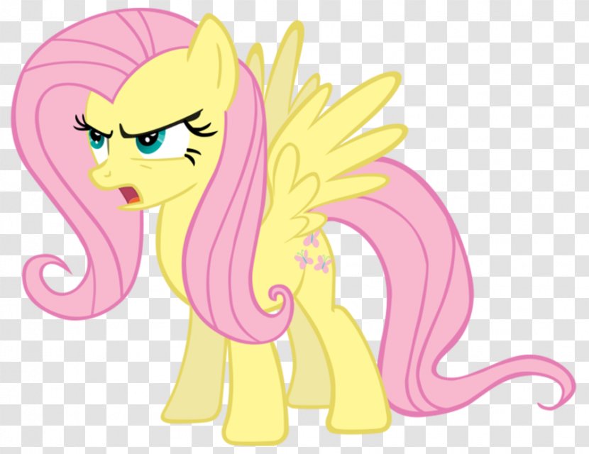 Pony Fluttershy Applejack Rainbow Dash - Mammal - Shy Expression Transparent PNG