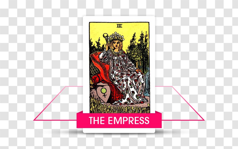 Rider-Waite Tarot Deck The Empress Fool Major Arcana - Wheat Fealds Transparent PNG