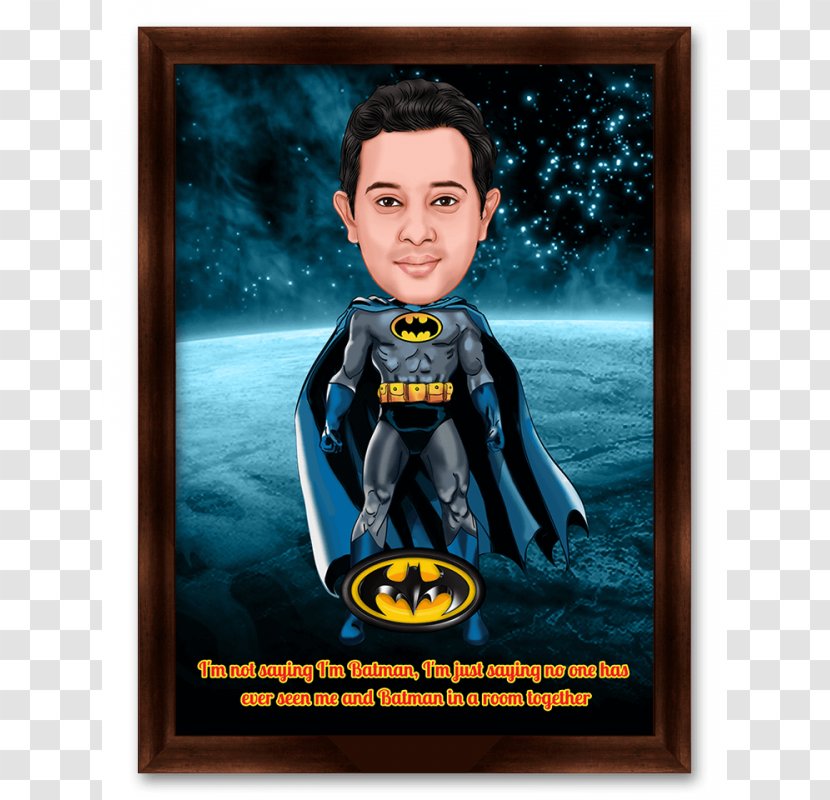 Batman Caricature Gift Birthday Anniversary - Film Transparent PNG