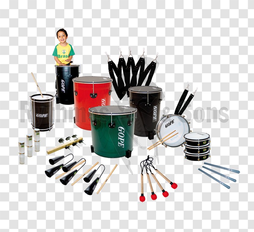 Plastic Tableware Musical Instruments Percussion Musician - Flower - Timba Conga Drums Transparent PNG