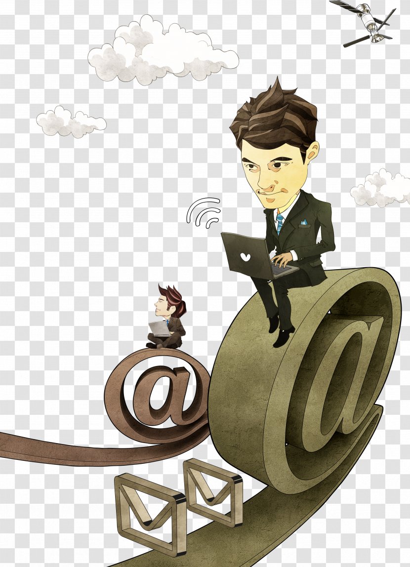 Symbol Download Icon - Art - Business People With The Mailbox Symbols Transparent PNG