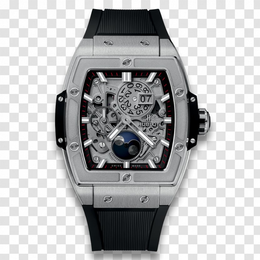 Hublot Automatic Watch Chronograph Titanium-42 - Titanium Transparent PNG
