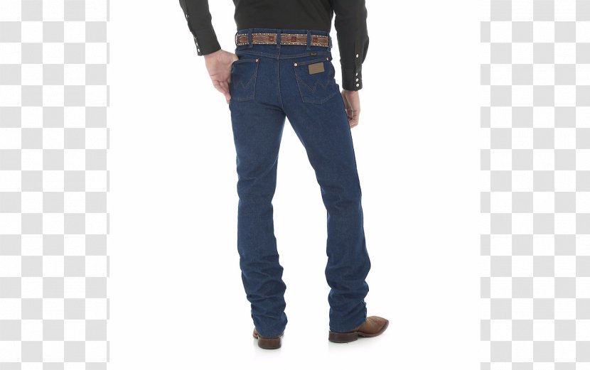 Wrangler Men's Cowboy Cut Slim Fit Jeans Denim Slim-fit Pants - Boot Transparent PNG