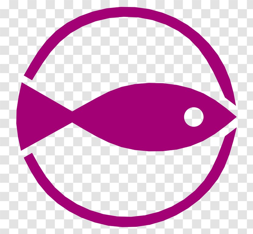 Fishing Symbol Clip Art - Magenta Transparent PNG