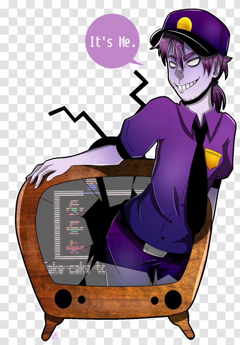 Purple Man Five Nights At Freddy's 2 Drawing Freddy's: Sister Location - Mike Transparent PNG