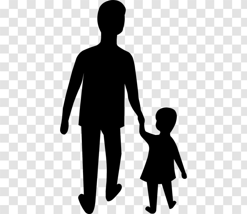 Father Son Clip Art - Infant - Silhouette Transparent PNG