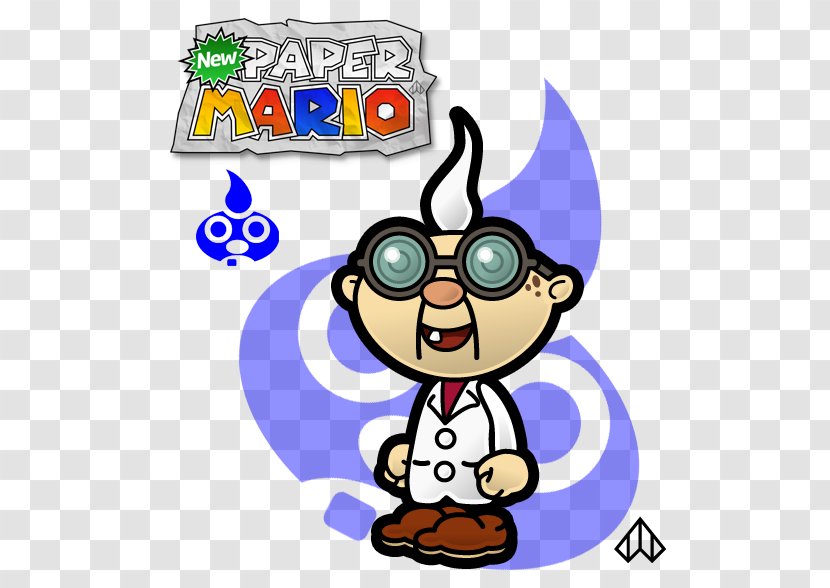 Paper Mario: Sticker Star Mario Bros. Profesor E. Gadd - Koopalings - Bros Transparent PNG