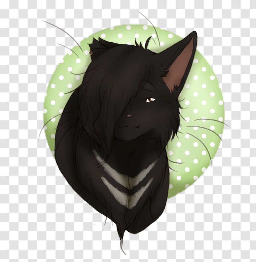 Whiskers Cat Snout Tail Black M Transparent PNG