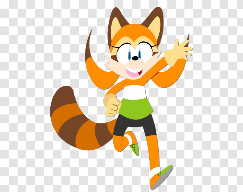Marine The Raccoon Sonic Rush Adventure Cosmo Character - Game Transparent PNG
