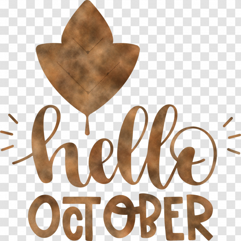 Hello October October Transparent PNG