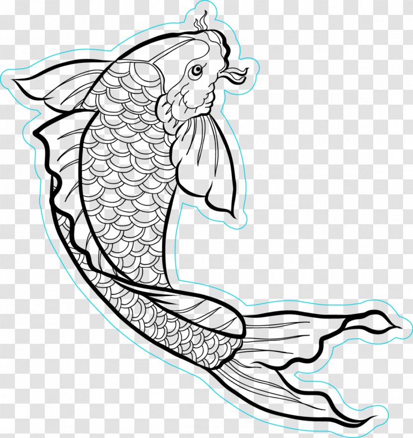 Butterfly Tattoo - Common Carp - Tail Fictional Character Transparent PNG