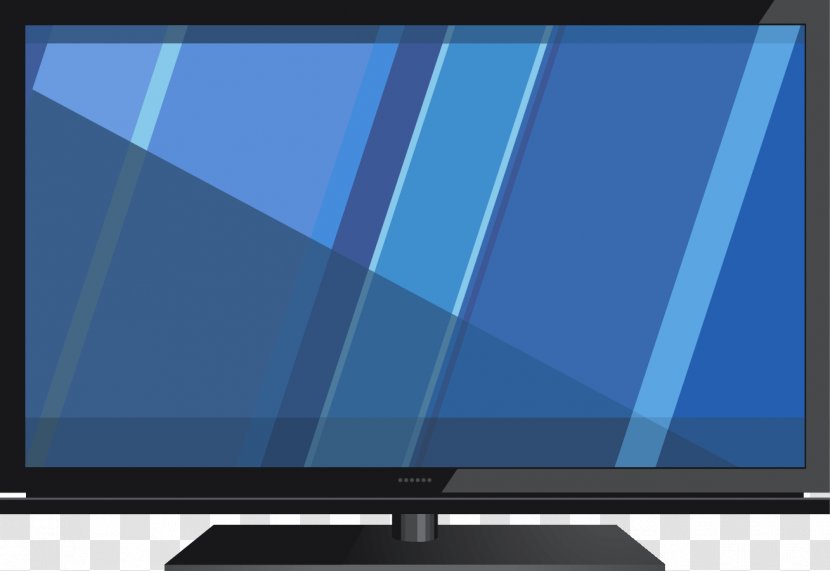 LED-backlit LCD Television Set Computer Monitor Color - Multimedia - TV Transparent PNG