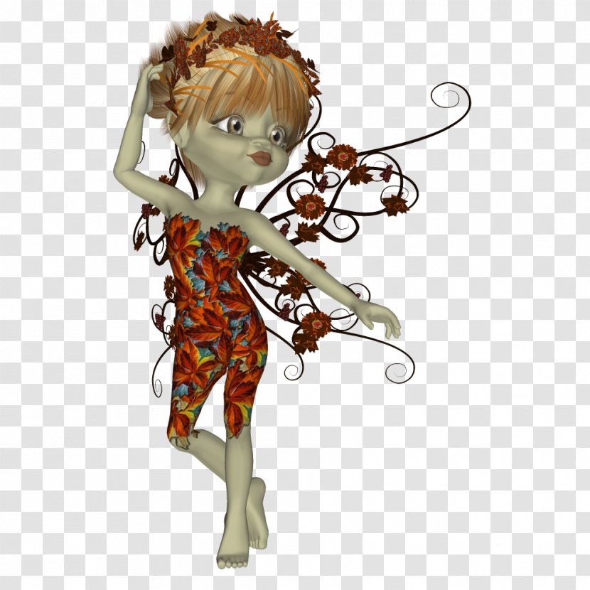 Fairy Elf - Autumn Transparent PNG