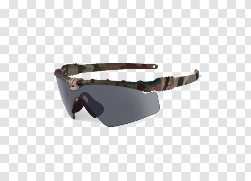 Oakley SI Ballistic M Frame 3.0 Oakley, Inc. MultiCam Sunglasses - Crossrange Shield Transparent PNG