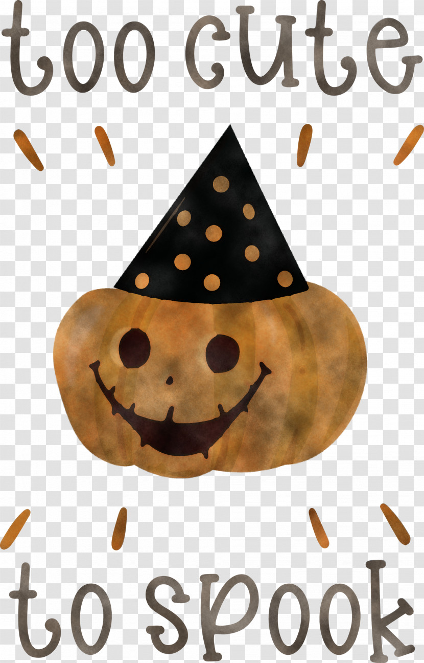 Halloween Too Cute To Spook Spook Transparent PNG