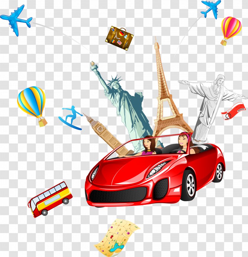 Travel Clip Art - Vehicle - Disney Cars Transparent PNG