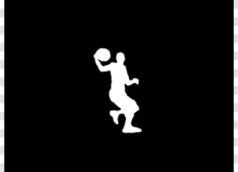 Jumpman Air Jordan Logo Force Nike - Silhouette - Middle Finger Transparent PNG