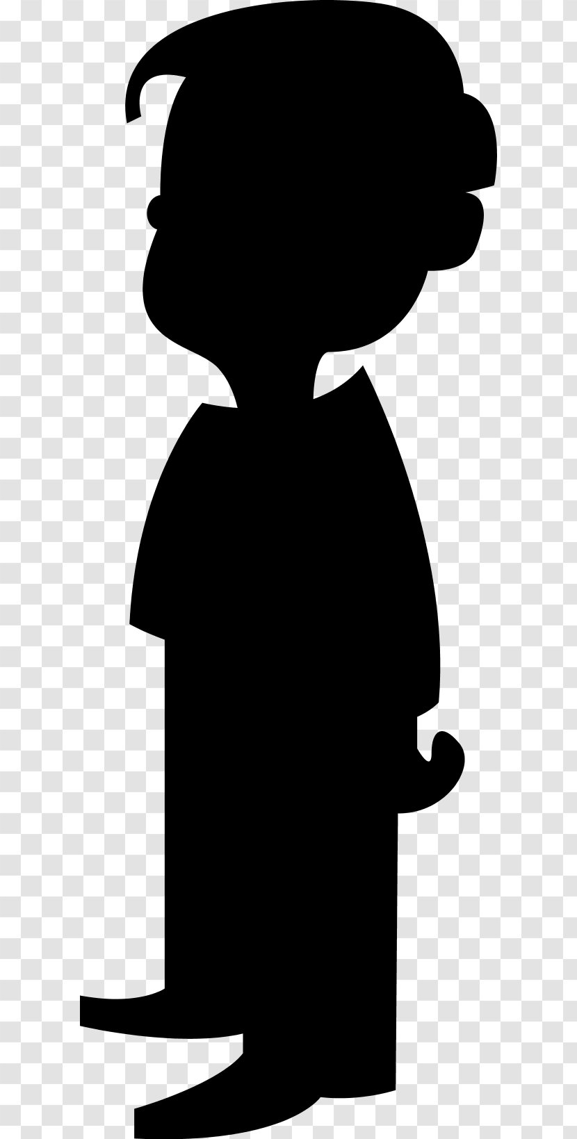 Boy Child Clip Art - Silhouette - Man Transparent PNG