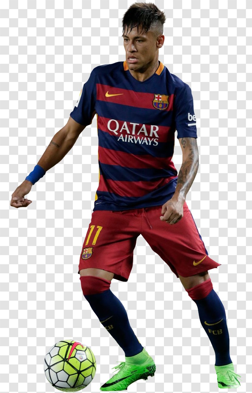 Neymar FC Barcelona Football Player Sport - Sports Uniform - Fc Transparent PNG