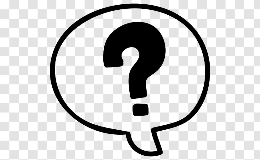 Question Mark Speech Balloon Drawing - Doubt Transparent PNG